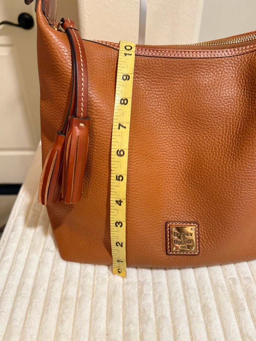 Dooney and Bourke Small Sloan Pebble Grain leather Hobo/shoulder bag. NWOT - Picture 11 of 11